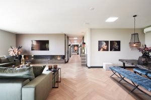 woonkamer hotelchique | Plameco Plafonds
